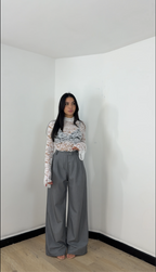 Pants grigio
