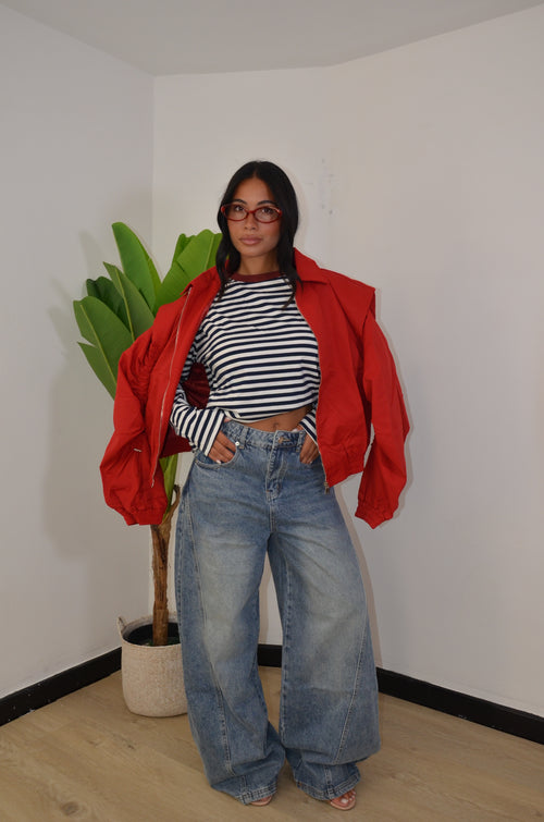 Jeans Balloon lavaggio chiaro