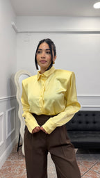 Camicia Elvis Gialla