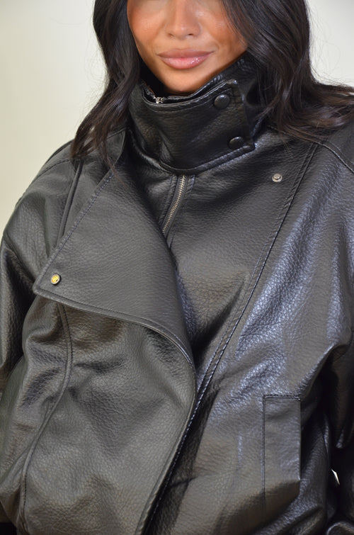 Bomber il ecopelle Rebel