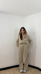 Coordinato di tuta Aria Beige