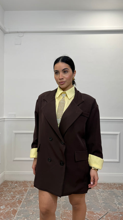 Tailleur Man Marrone