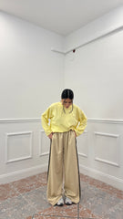 Pantalone Sporty Stripe Beige