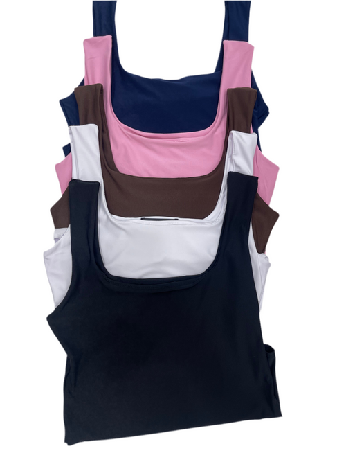 Body scollo quadrato