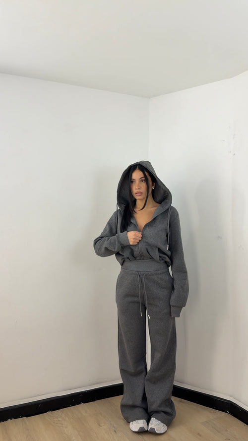 Coordinato di tuta Aria Grigio Antracite