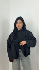Bomber Trench Boston Nero