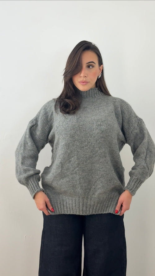 Pull Cozy Grigio