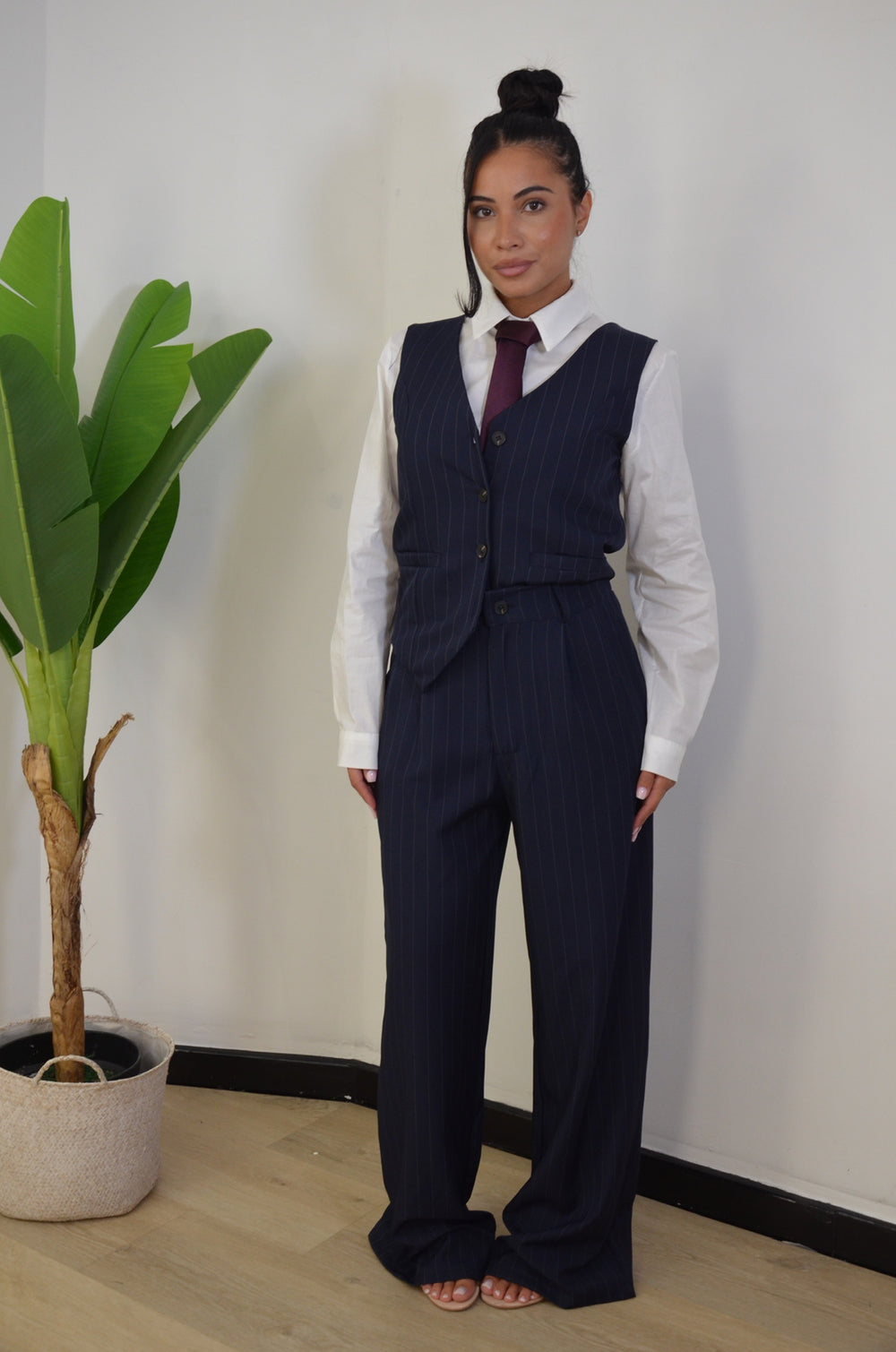 Tailleur Smanicato Gessato