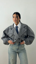 Bomber Wall Street Grigio