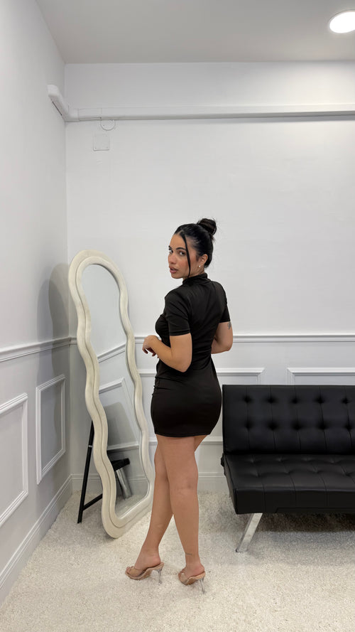 Mini Dress Geisha Nero