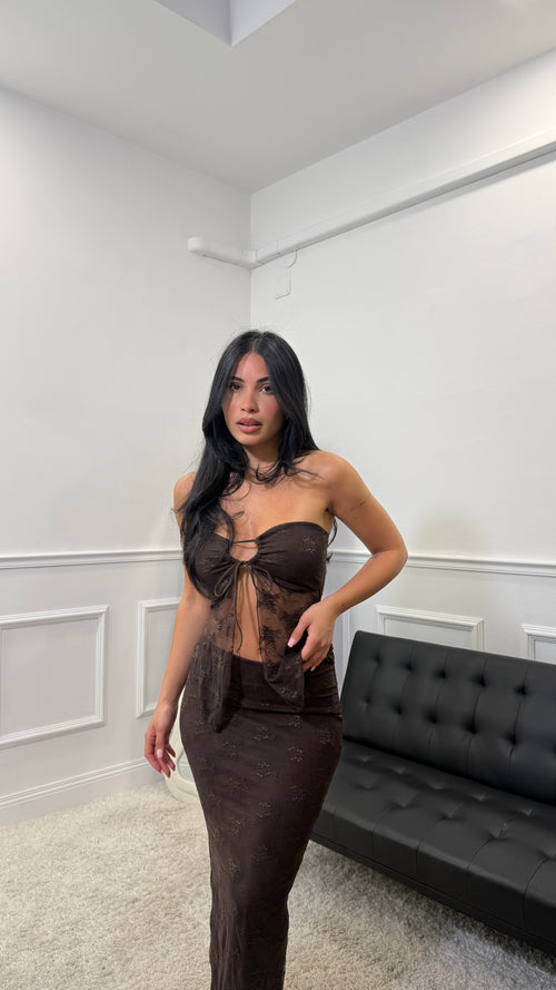 Coordinato Ibiza Marrone