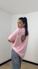T-Shirt Cuore Rosa