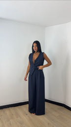 Coordinato gessato low cost