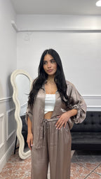 Camicia in Satin