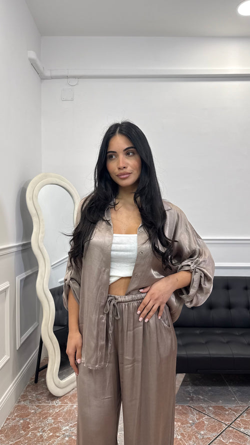 Camicia in Satin
