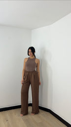 Pants in lino