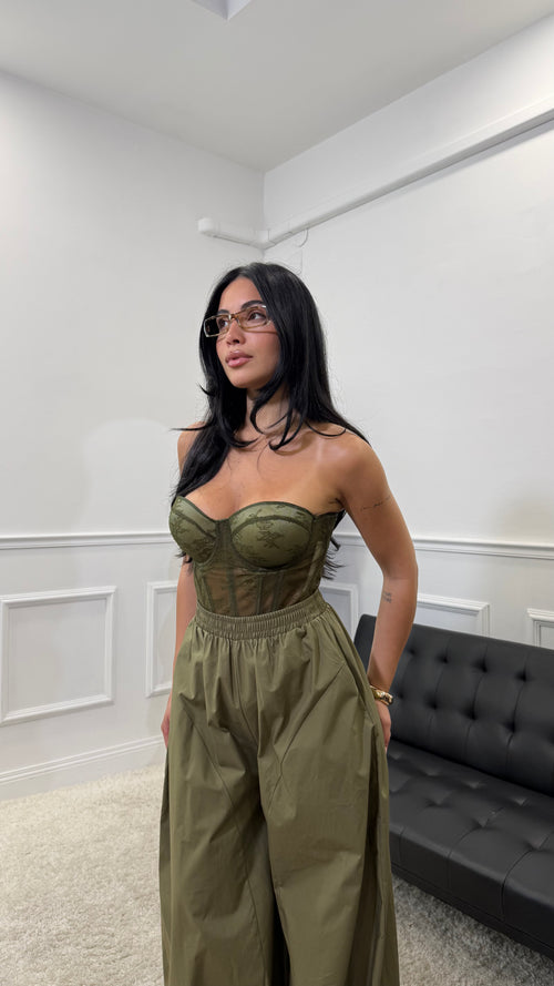 Corsetto Structure Verde