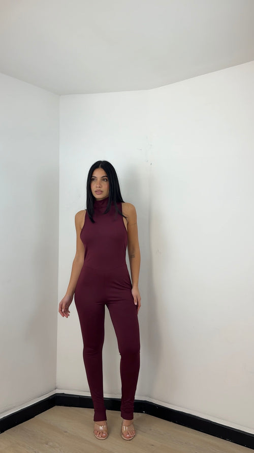 Jumpsuit Kim Bordeaux