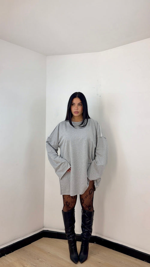 Shirt Over Urban Grigia