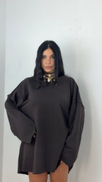 Shirt Urban Over Marrone