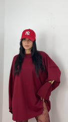 Shirt Over Urban Bordeaux