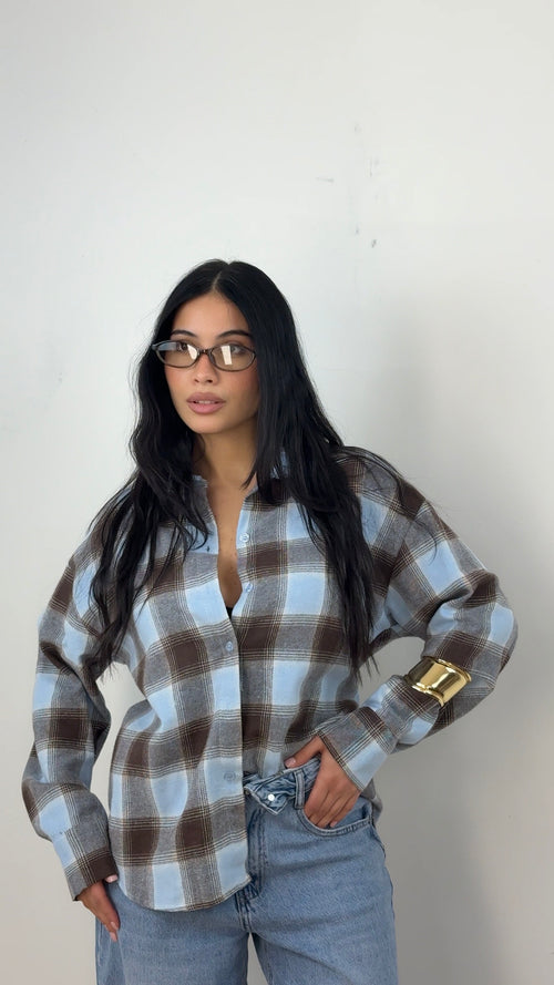 Camicia Amalia Azzurra
