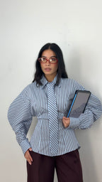 Camicia Charlotte con cravatta