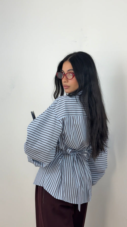 Camicia Charlotte con cravatta