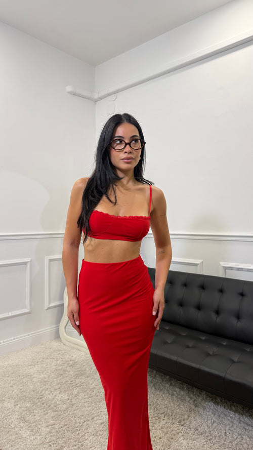 Coordinato Samira Rosso