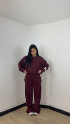 Coordinato Grazia Bordeaux