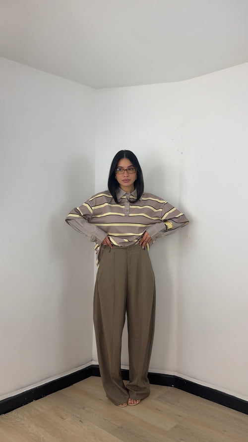 Pantalone Cleo Fango