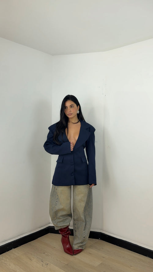 Blazer Charlotte Blu Navy