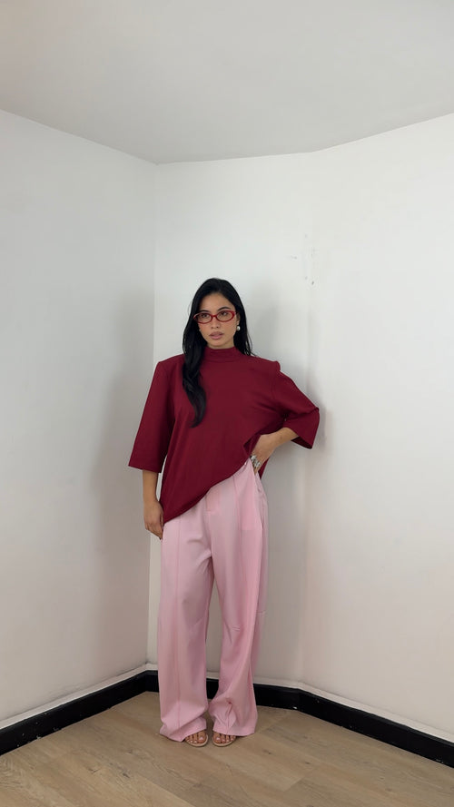 Pantalone Cleo Rosa