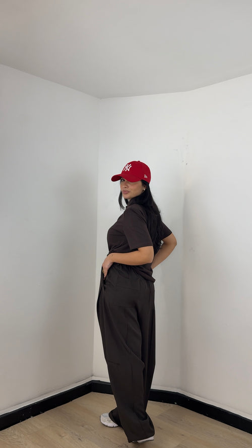 Pantalone Cleo Marrone