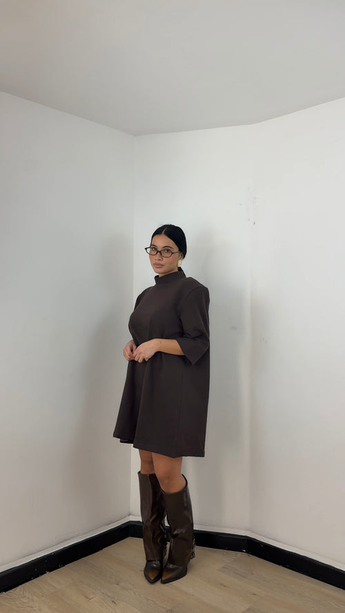 Maxi T-Shirt Marrone