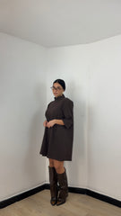 Maxi T-Shirt Marrone