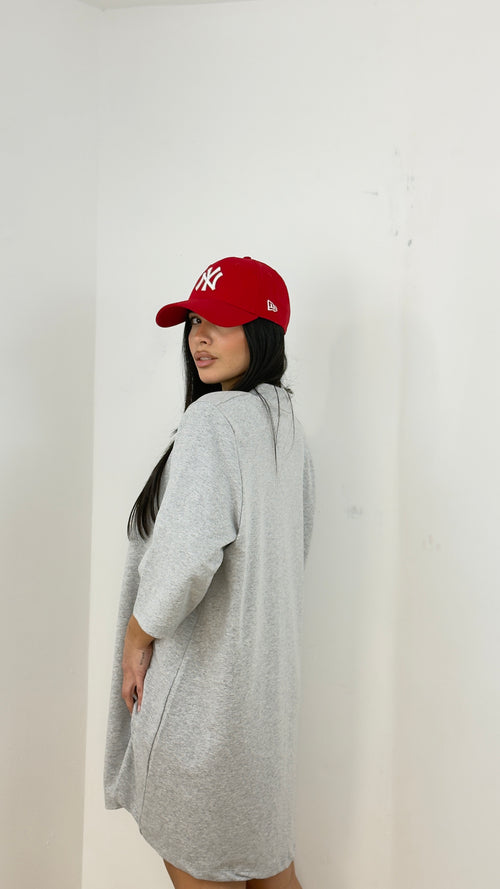 Maxi T-Shirt Grigia