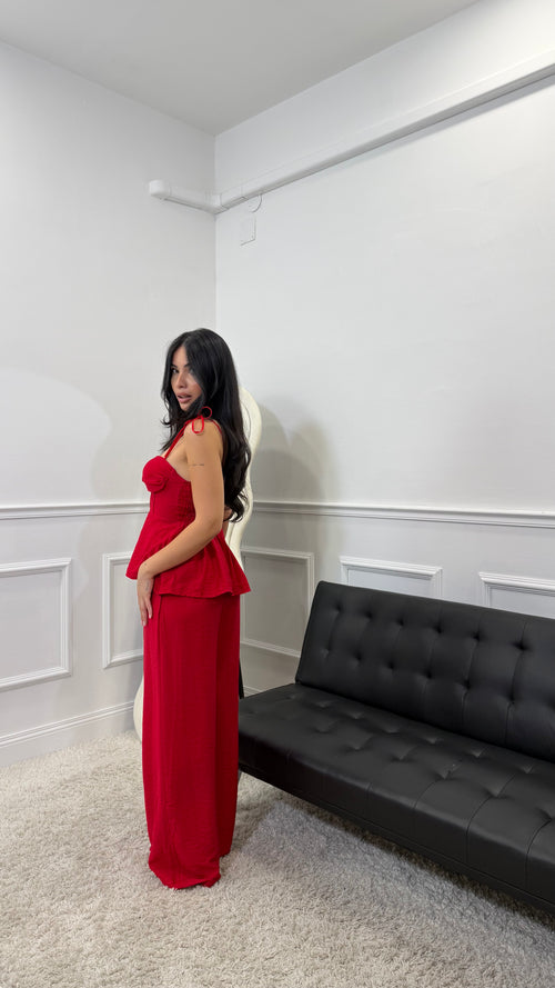 Coordinato Aurora Rosso