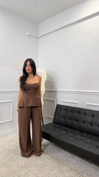 Coordinato Aurora Marrone