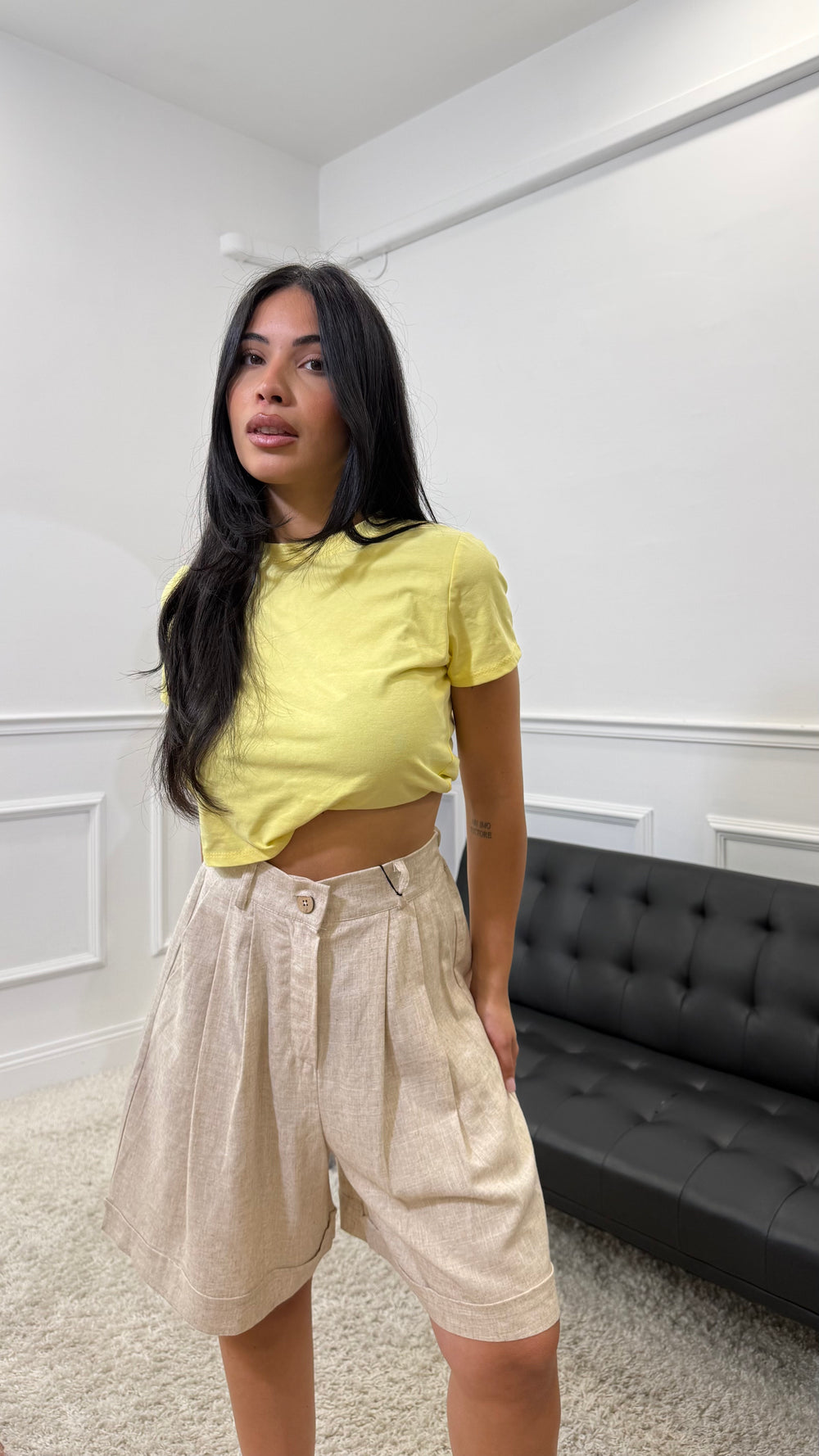 T-Shirt Crop Basic