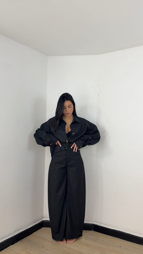 Pantalone Old Money Black