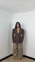 Blazer Boss Marrone