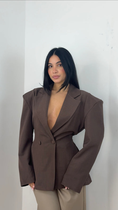 Blazer Boss Marrone