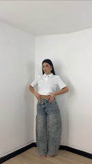 Jeans Asimmetrico