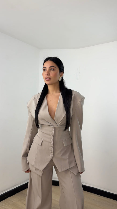 Tailleur Michela Fango
