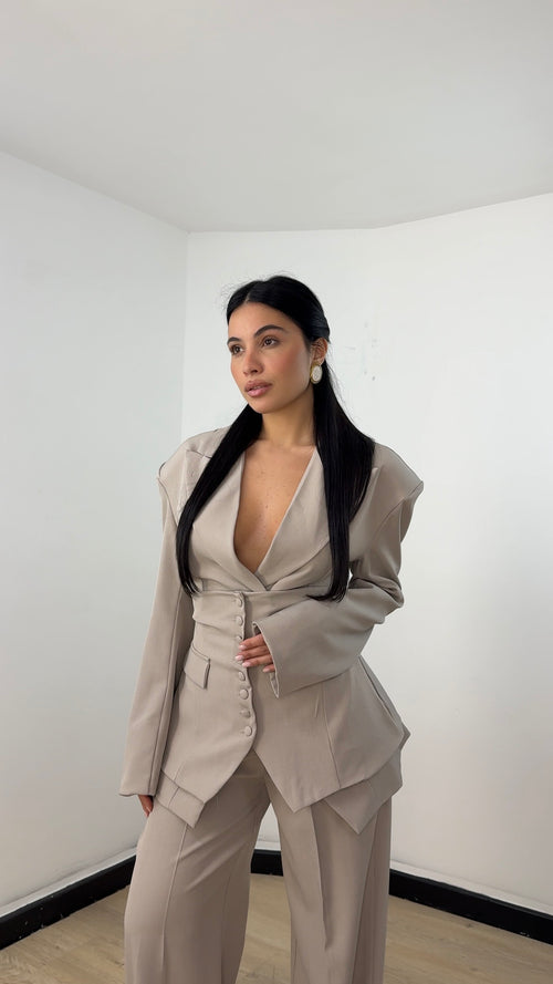 Tailleur Michela Fango