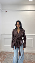 Trench Zaira Bordeaux