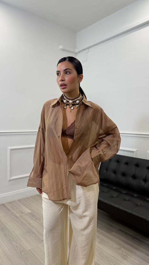 Camicia Semivelata
