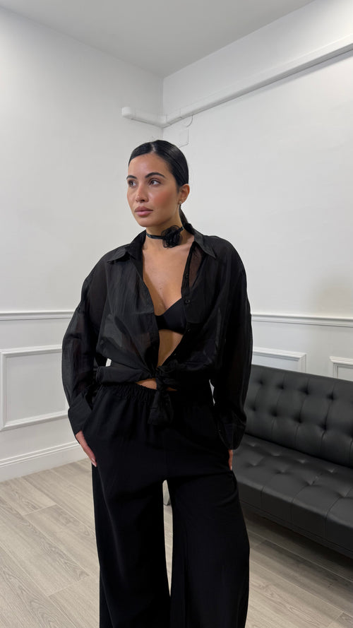 Camicia Semivelata