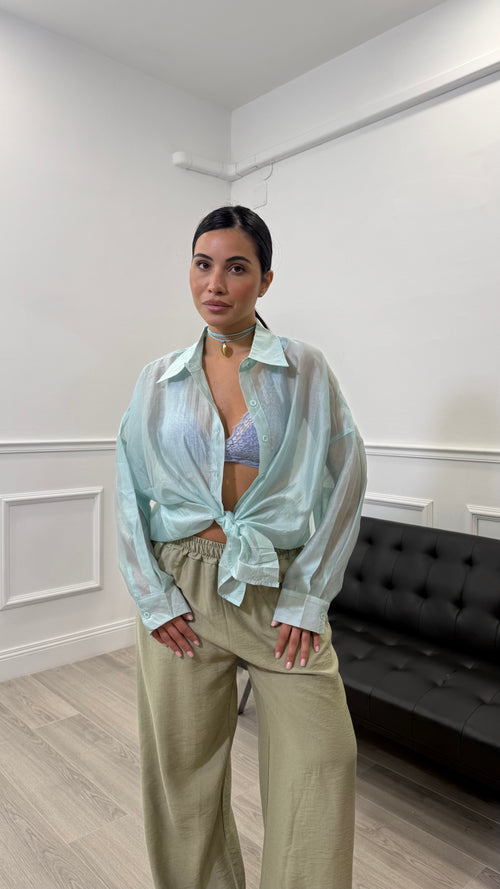 Camicia Semivelata